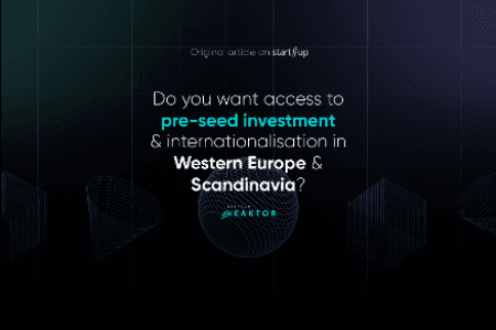 Open call: Startup Reaktor applications - access to pre-seed investment and early access to the incubator